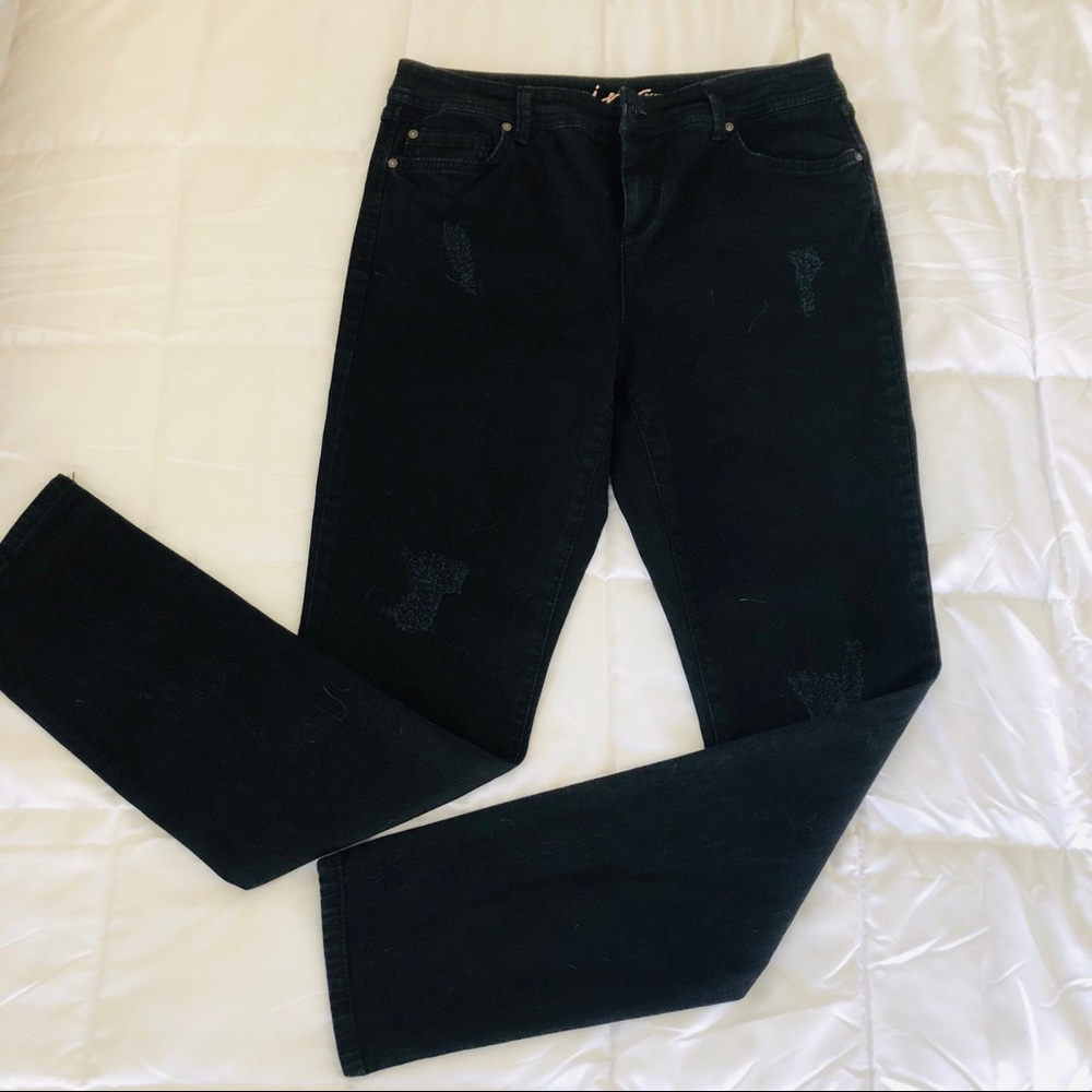 INC International Concepts Black Skinny Jeans